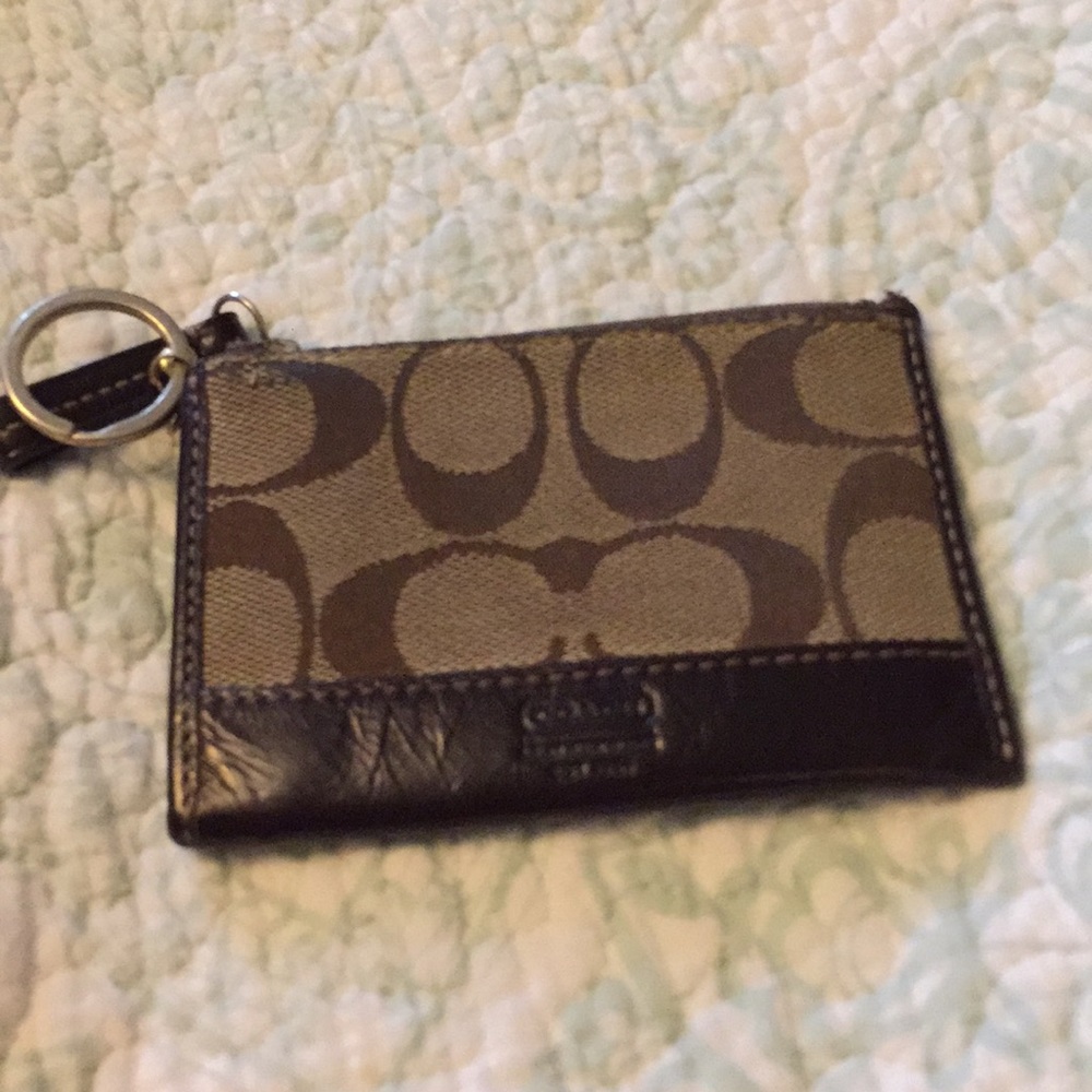 Coach change purse